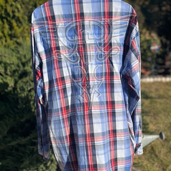 Mens XXL BUCKLE ROAR LONG SLEEVED SHIRT GREAT CONDITION - Picture 6 of 8